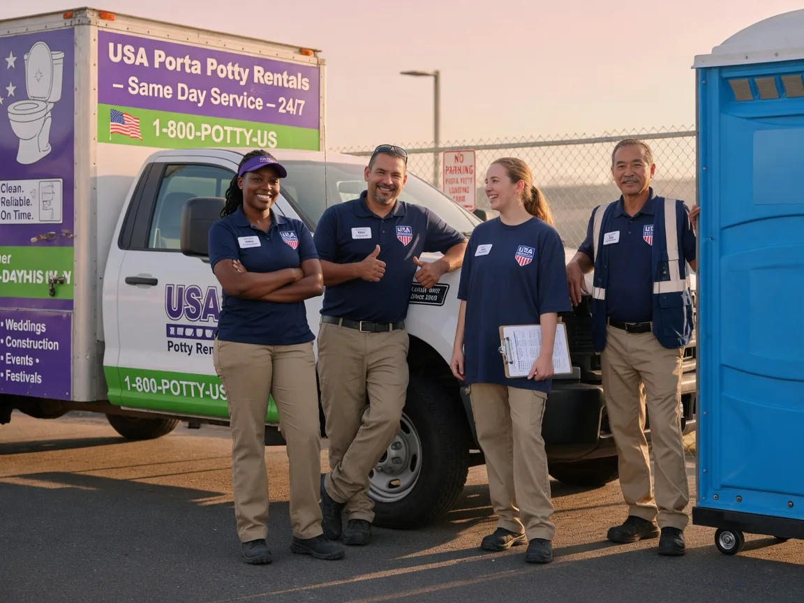 Porta Potty Rental company in Dowell, IL