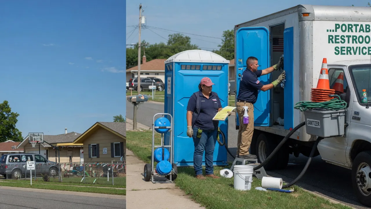 Portable Toilet Rental in Dowell, IL near me
